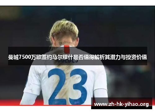 曼城7500万欧签约马尔穆什是否值得解析其潜力与投资价值