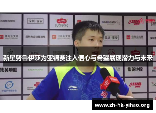 新星努鲁伊莎为亚锦赛注入信心与希望展现潜力与未来